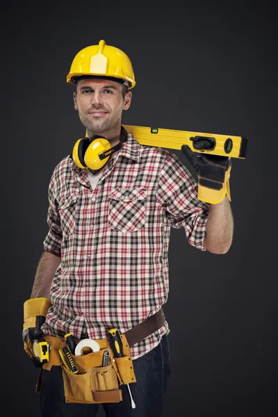 Trabajadores de la construcción —  Fotos de Stock