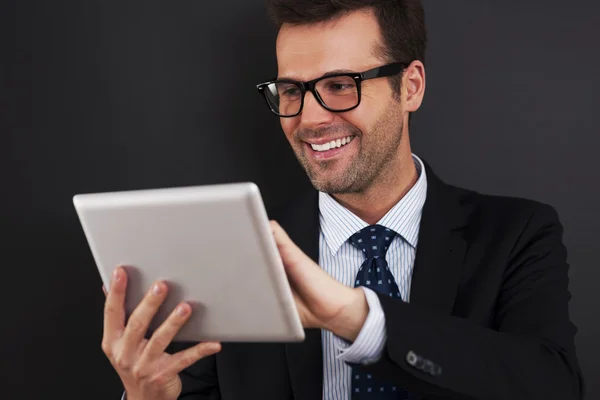 Handsome businessman — Stock Photo, Image