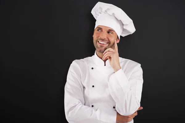 Chef sonriente — Foto de Stock