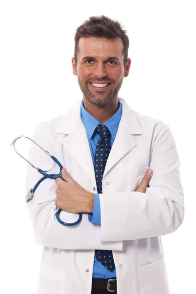 Attractive male doctor — Stock Photo, Image