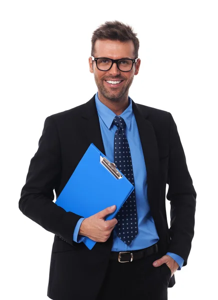 Happy businessman — Stock Photo, Image