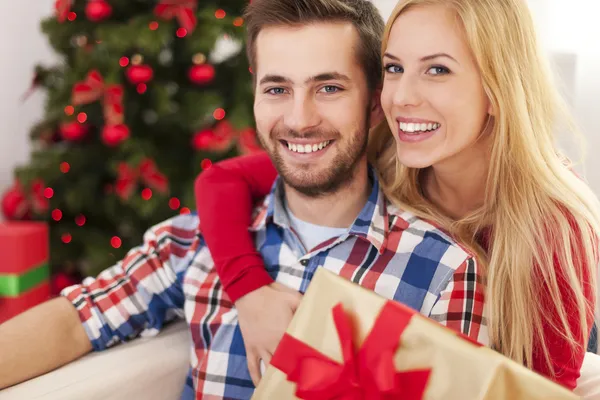 Portrait of lovely couple Stock Photo