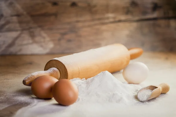 Rustikales Backen — Stockfoto