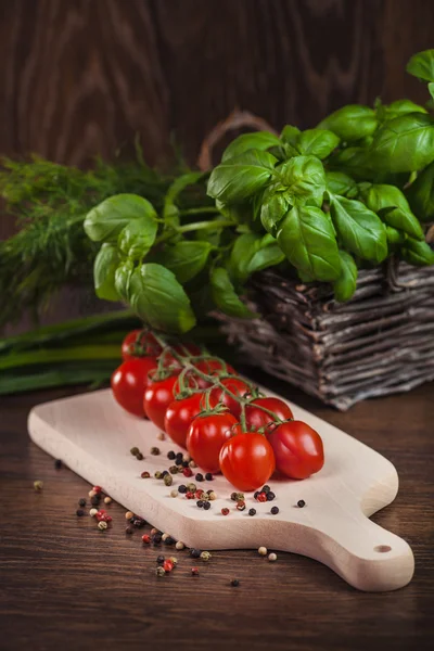 Italiensk mat – stockfoto