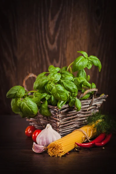 Raw ingredients — Stock Photo, Image