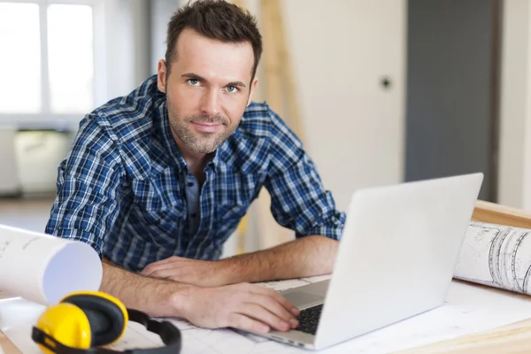 Construction worker — Stock Photo, Image