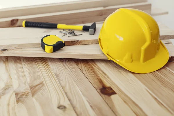 Strumenti di lavoro su legno — Foto Stock