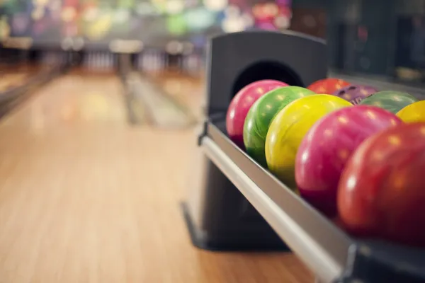 Bowlingkugeln — Stockfoto