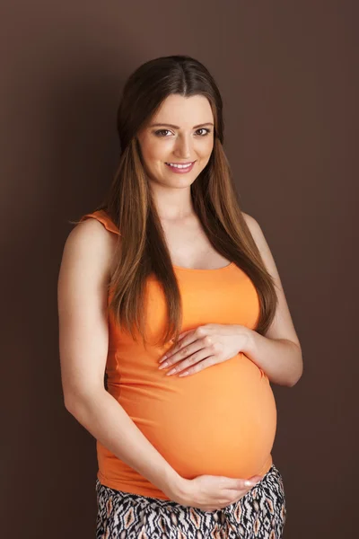 Mujer embarazada. — Foto de Stock