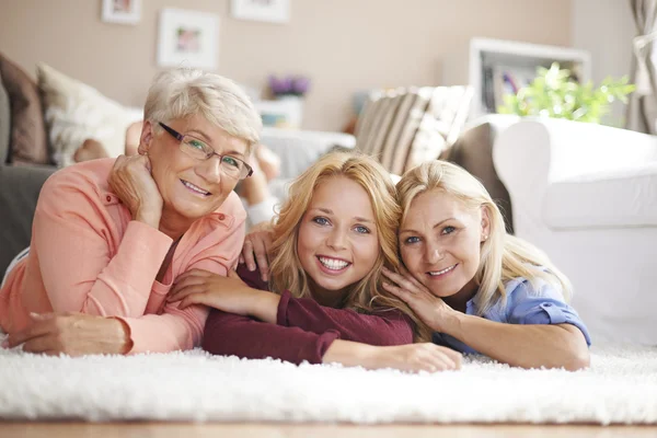 Loving family — Stock Photo, Image