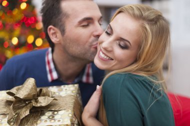 Noel zamanı couple