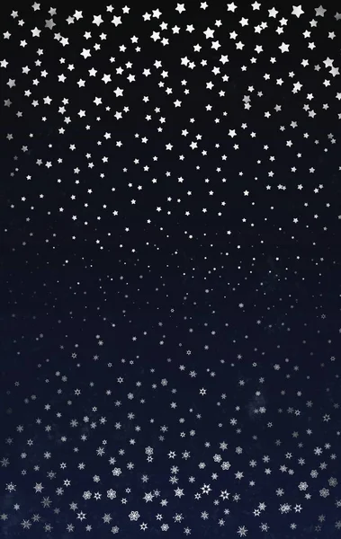 Ano Novo Fundo Natal Com Flocos Neve Estrelas — Fotografia de Stock