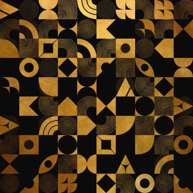 Soyut Geometrik Arkaplan. Optik İllüzyonlu Desen.