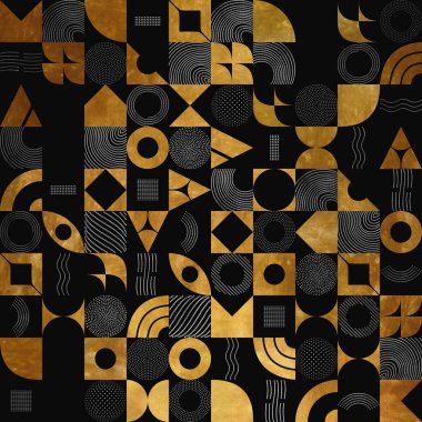 Soyut Geometrik Arkaplan. Optik İllüzyonlu Desen.