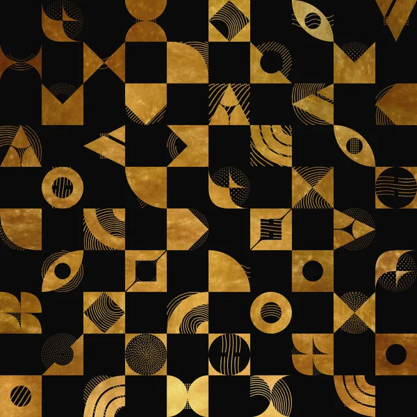 Abstrakter Geometrischer Hintergrund Muster Mit Optischer Täuschung lizenzfreie Stockbilder