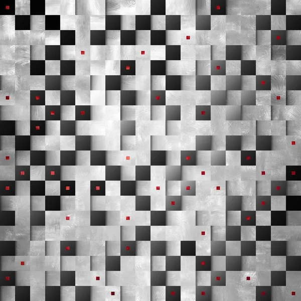 Abstrakter Geometrischer Hintergrund Fliesen Schachmuster — Stockfoto