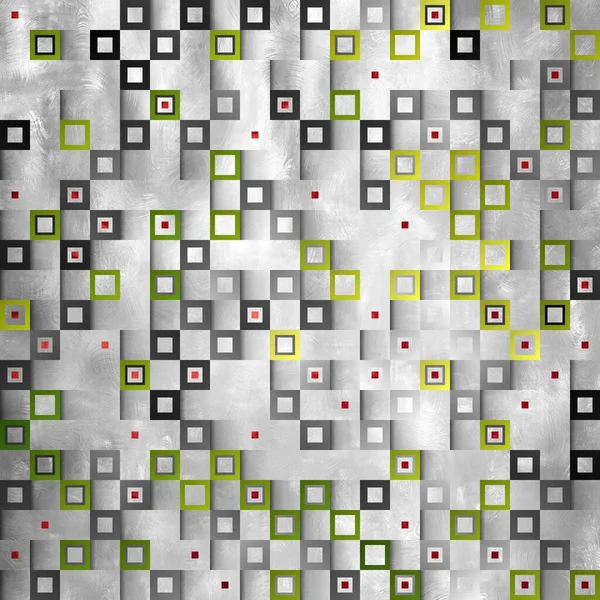 Abstraktní Geometrické Pozadí Dlaždice Šachový Vzor — Stock fotografie