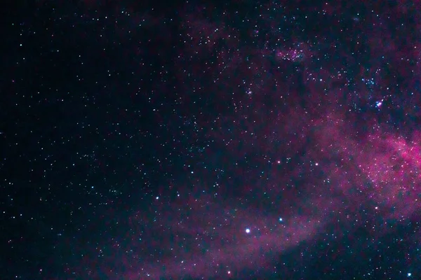 Nuit Star Beauté Bannière Arrière Plan Galaxies Colorées Poussière Dans — Photo