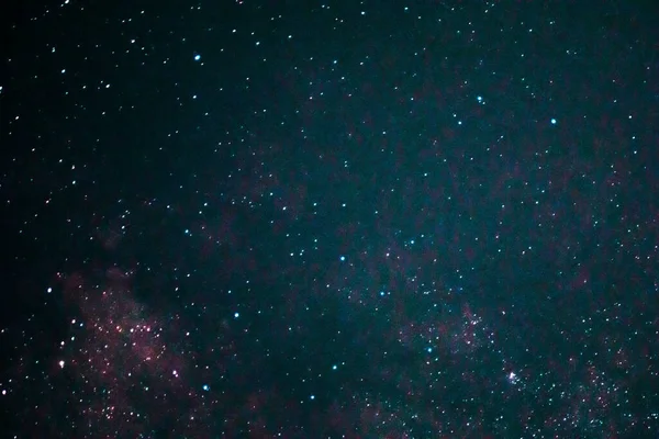 Galaxie Colorée Avec Des Étoiles Dans Espace Nuit Étoile Beauté — Photo