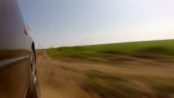 Dirt road — Stock Video