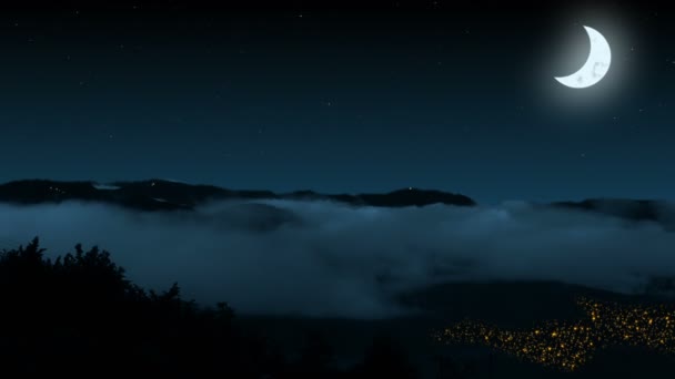 Montagnes nocturnes 