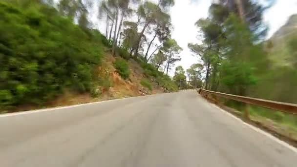 Montaña carretera — Vídeos de Stock