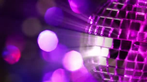 Disko üç ışık. sorunsuz döngü — Stok video