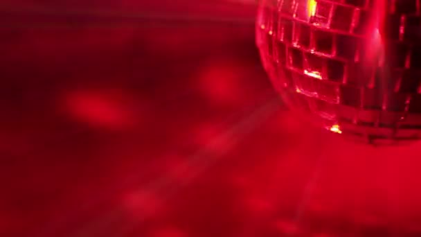 Boule de fumée et disco. Boucle sans couture 