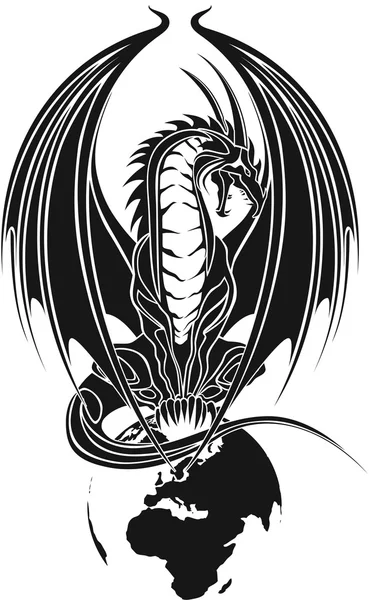 Dragon kabile - yin ve yang - dünya