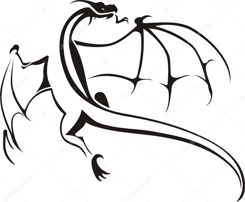 Dragons - Tribal - Symbol
