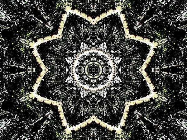 Kaleidoscope - mandala — Stock Photo, Image