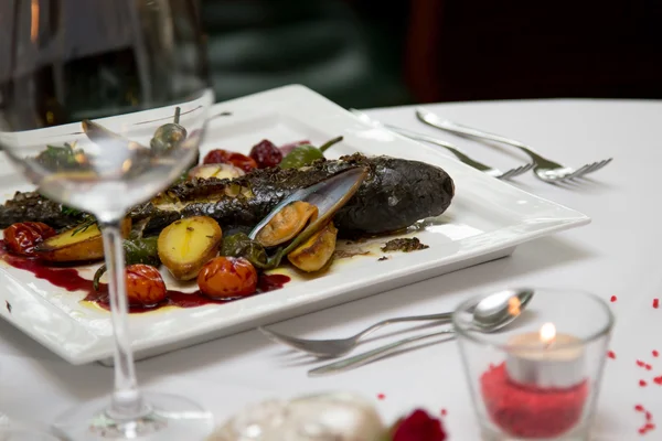 yemek tablo balık menüsü ile seks