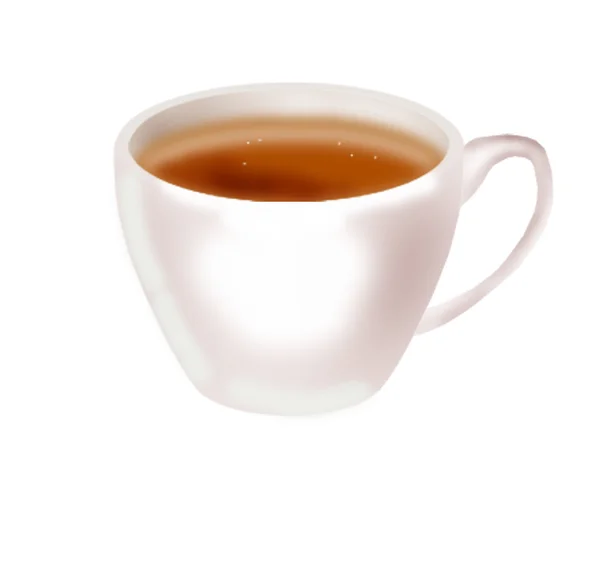 Una taza de té — Foto de Stock