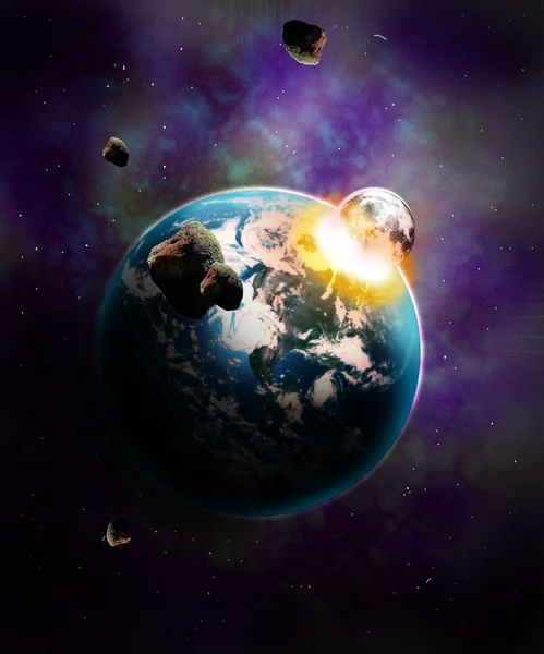 Cosmic explosion — Stock Photo, Image