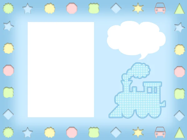 Çocuk çizgi film çerçeve çizimi