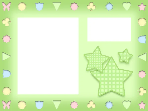 Çocuk çizgi film çerçeve çizimi