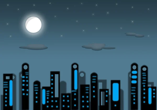 şekil - gece şehir.