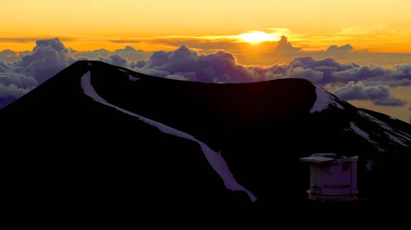 Mauna Kea 'daki gözlemevleri, Hawaii' nin Büyük Adası 'ndaki bir volkan.