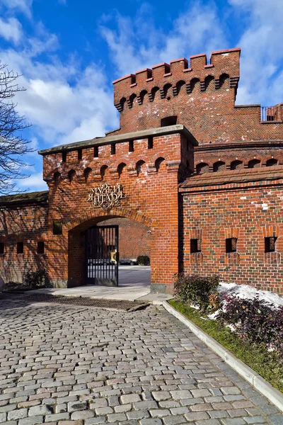 Museo de Ámbar en el fuerte alemán "Der Donna". Kaliningrado (hasta 1946 Koenigsberg), Rusia — Foto de Stock