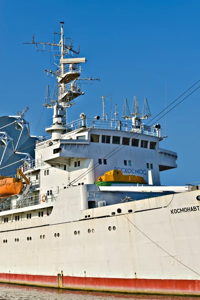 Schip van ruimte mededeling "kosmonaut viktor Patsajev" — Stockfoto