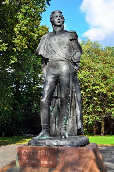 Monumento a Mikhail Kutuzov. Kaliningrado, Rússia — Fotografia de Stock