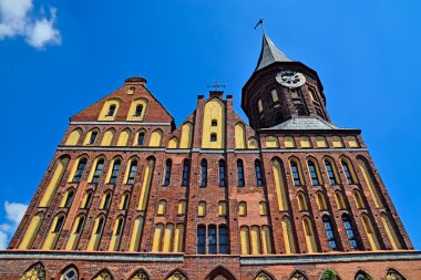 Koenigsberg Katedrali - 14 yüzyıl Gotik Tapınağı. Kaliningrad sembolü (kadar 1946 koenigsberg), Rusya Federasyonu