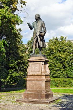anıt emmanuel kant. Kaliningrad (koenigsberg önce 1946), Rusya Federasyonu