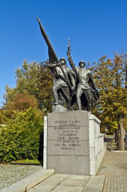 heykel kompozisyon zafer. Kaliningrad (koenigsberg önce 1946), Rusya Federasyonu