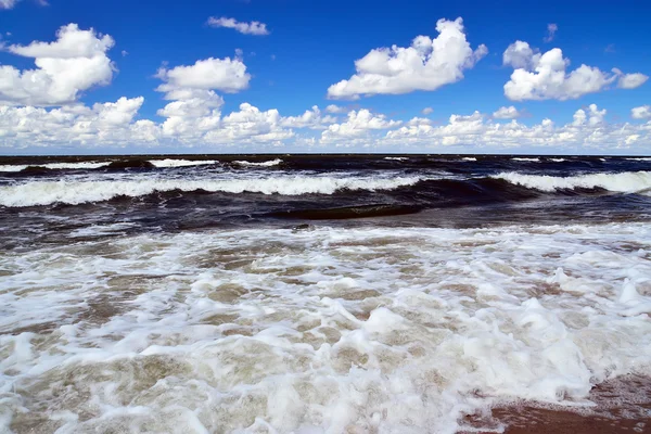 Summer storm in the Baltic sea — Stock Photo, Image