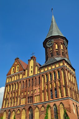 Koenigsberg Katedrali - yüzyıl Gotik Tapınağı. (kadar 1946 koenigsberg) Kaliningrad, Rusya Federasyonu