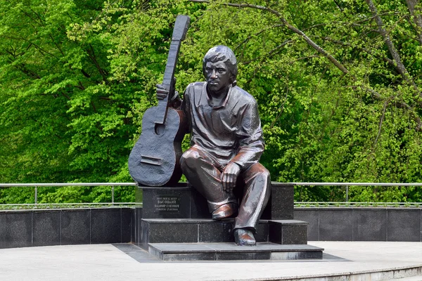 Monumento di Vladimir Vysotsky. Kaliningrad, Russia — Foto Stock