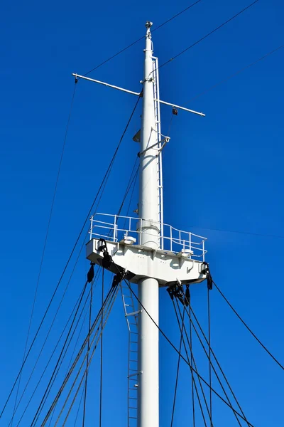 Mast schip close-up — Stockfoto