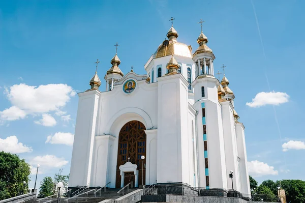 Большая Церковь Древний Храм Божий — стоковое фото