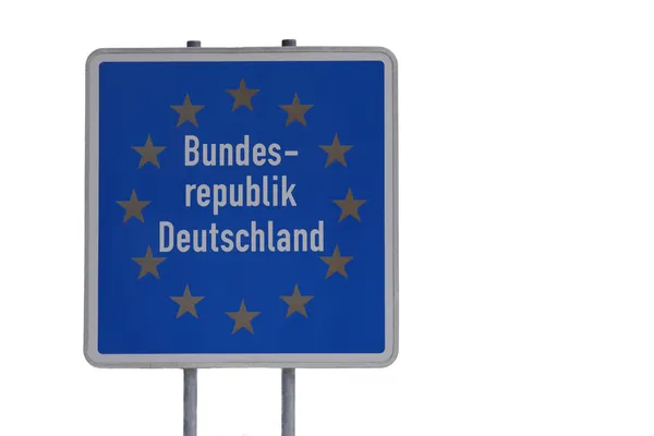 State border — Stock Photo, Image